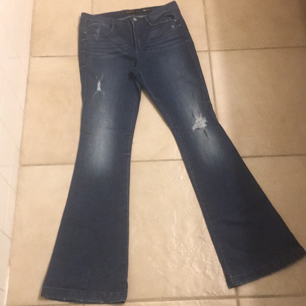 NWOT SUEDE jeans SZ 30